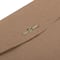 JAM Paper 6" x 9" Brown Kraft Paper Bag Premium Invitation Envelopes with Clasp Closure